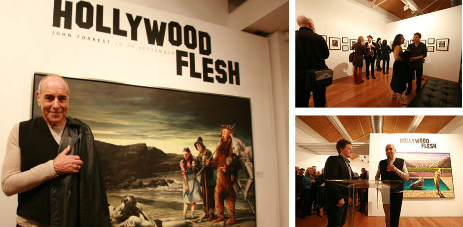 Dr John Forrest exhibiting his latest project